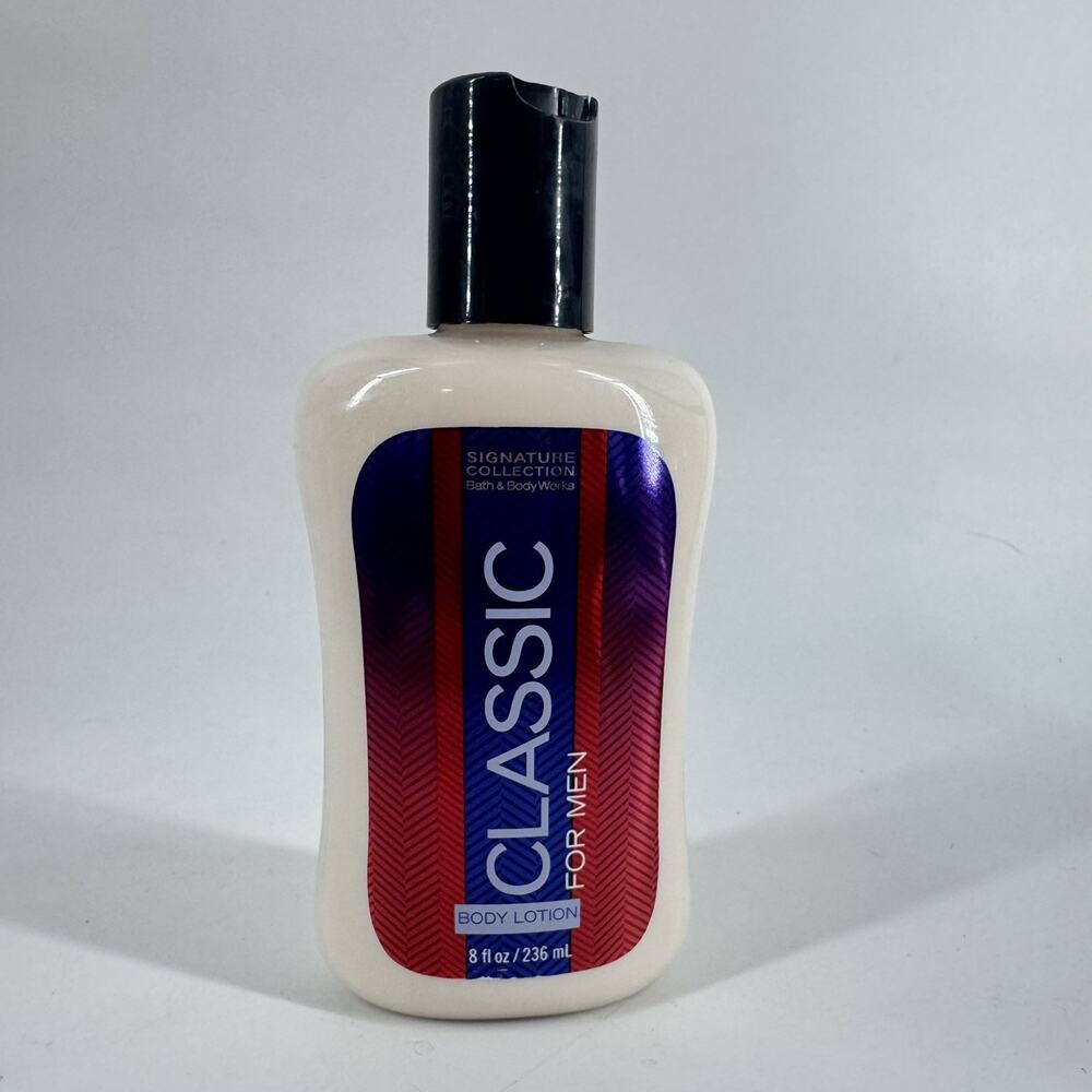 Bath & Body Works CLASSIC For Men Body Lotion 8 oz RARE RETIRED SCENT NEW NOS